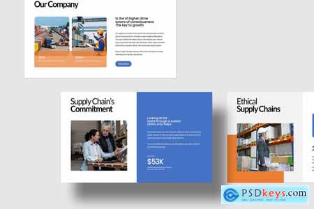 Corporate Supply Chain PowerPoint Template