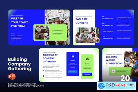 Building Company Gathering - Powerpoint Template