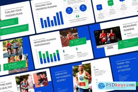 Running Marathon - Powerpoint Template