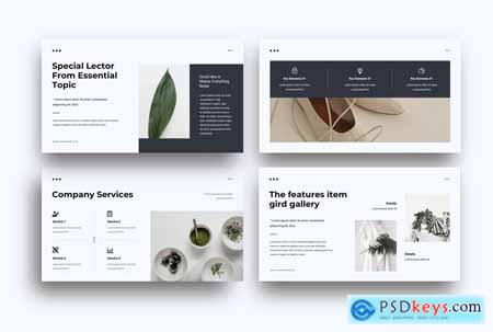 Minimal Presentation Template