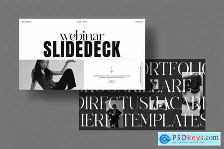 Usha Webinar Slides Deck PowerPoint Template