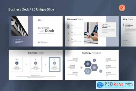 Business Deck Presentation Template