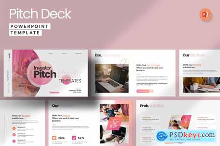 Investor Pitch Deck PowerPoint Template