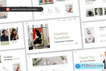 Creative Portofolio Presentation PowerPoint