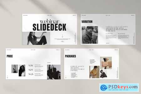 Usha Webinar Slides Deck PowerPoint Template