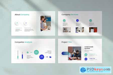 Business Pitch Deck PowerPoint Template