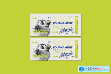 Golf Tournament Ticket