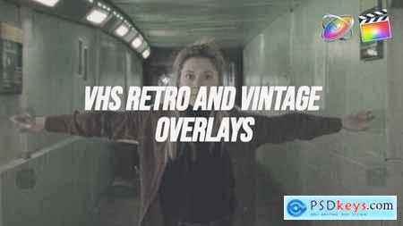 VHS Retro And Vintage Overlays FCPX 54823617