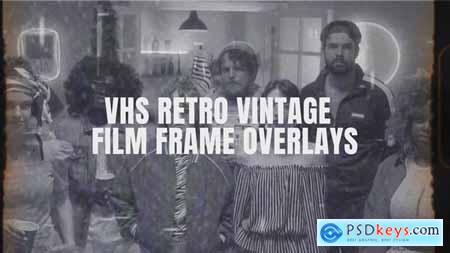 VHS Retro Vintage Film Frame Overlays FCPX 54816526