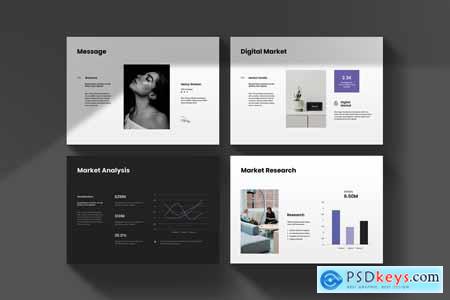 Marketing Plan Brochure Landscape Template