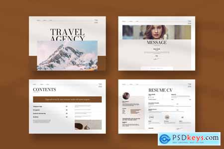 Travel Agency Brochure Template