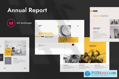 Annual Report Landscape Template