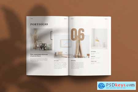 Portfolio Magazine Template