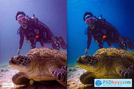 12 Scuba Diving Lightroom Presets