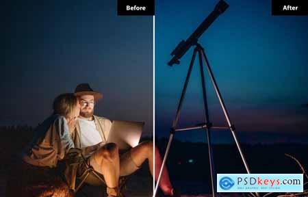 6 Big Bang Lightroom and Photoshop Presets