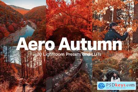 20 Aero Autumn Lightroom Presets and LUTs