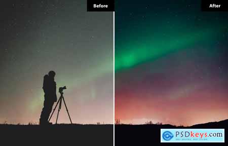 6 Big Bang Lightroom and Photoshop Presets