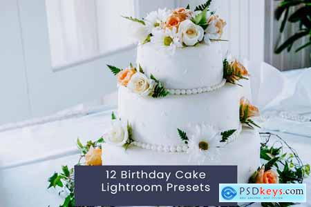 12 Birthday Cake Lightroom Presets