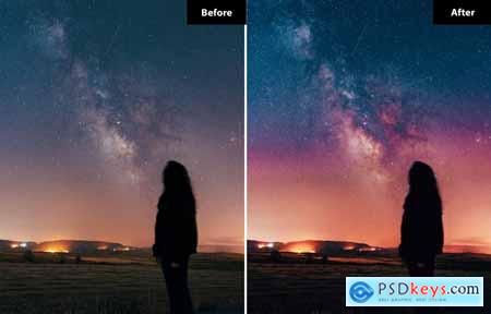 6 Big Bang Lightroom and Photoshop Presets