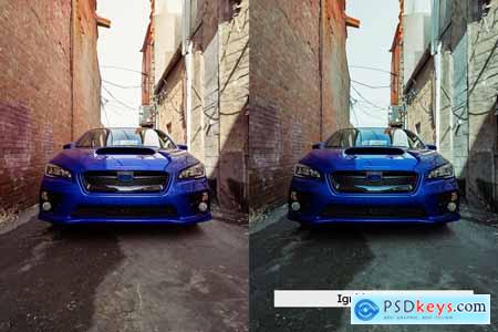 20 Car Culture Lightroom Presets and LUTs