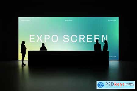 Large Expo Screen Mockup