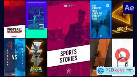 Sports Social Media Stories for After Effects 54903733