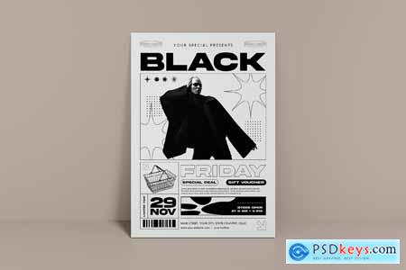 Black Friday Flyer 2D4YNKT