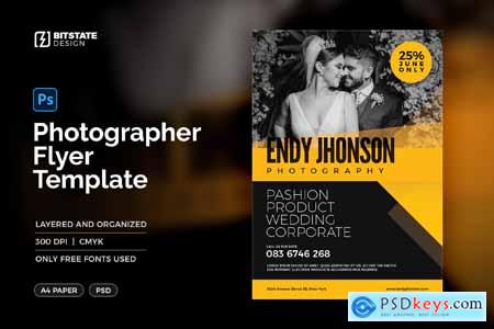 Photographer Flyer Poster Template