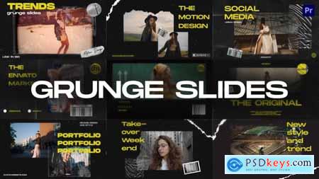 10 Grunge Slides Mogrt 54897658