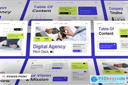 white blue green modern pitch deck 010