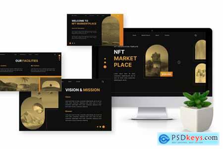 NFT Marketplace - NFT Powerpoint Templates