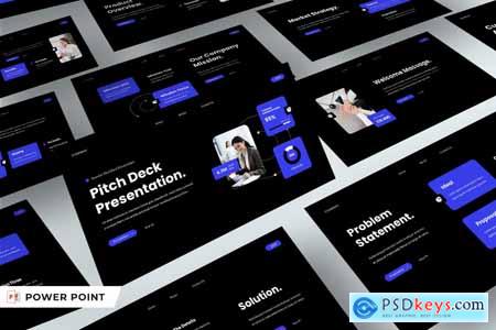 Black Blue Modern Pitch Deck 010