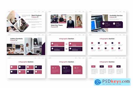 Future IT - Technology Powerpoint Templates