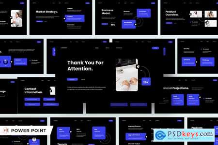 Black Blue Modern Pitch Deck 010