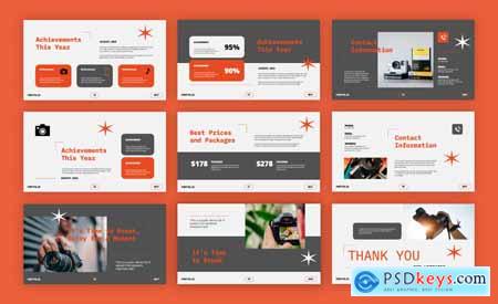 Aesthetic Portfolio Powerpoint Template