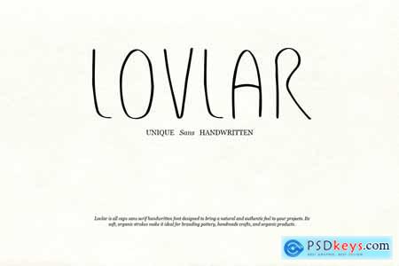 Lovlar - Natural Sans