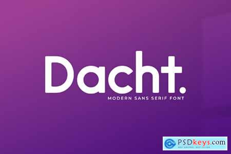 Dacht - Modern Sans Serif