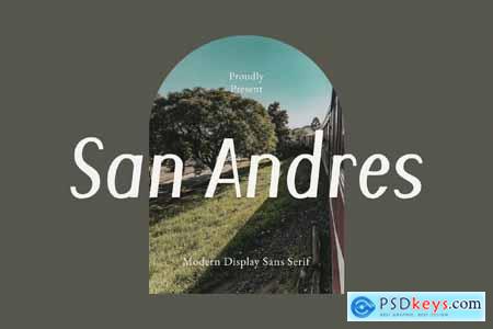 San Andres - Modern Display Sans Serif