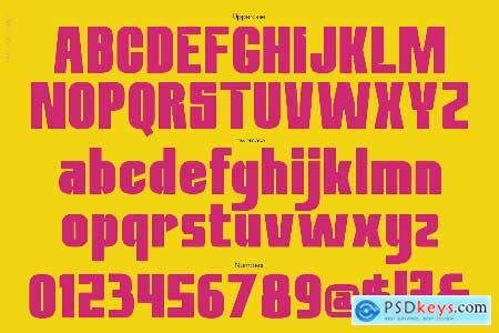 Phelya Display Font