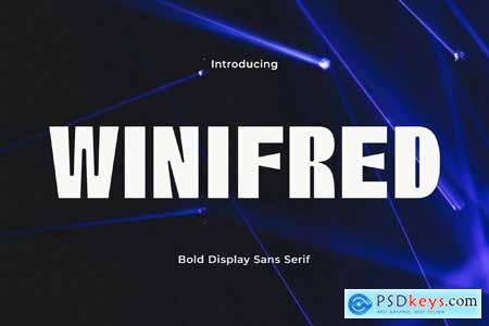 Winifred - Bold Sans Serif Display