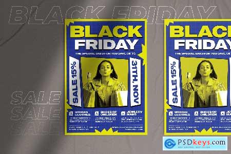 Sale Black Friday Flyer ZDPCGML