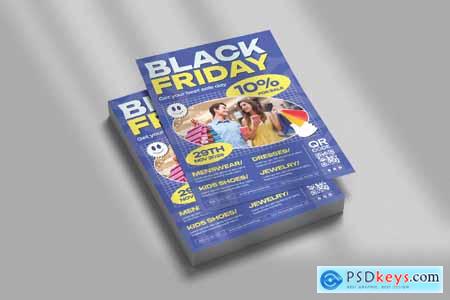 Sale Black Friday Flyer QT9SMJH