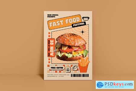 Fast Food Festival Flyer