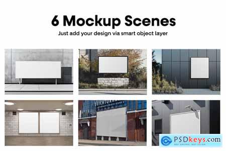 Commercial Billboard Mockups vol.9