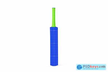 Cricket Bat PSD Mockup