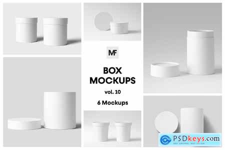 Box Mockups vol.10 - Packaging Mockups