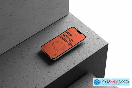 Minimalist Smartphone Device Display Mockup