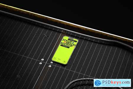 Smartphone Screen Mockup Display