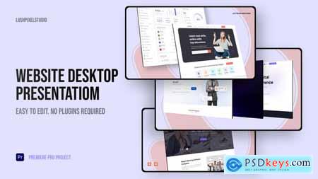 Professional Website Presentation MOGRT 54996595