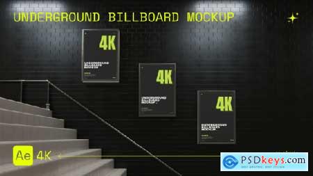 Underground Billboard Mockup 54798177